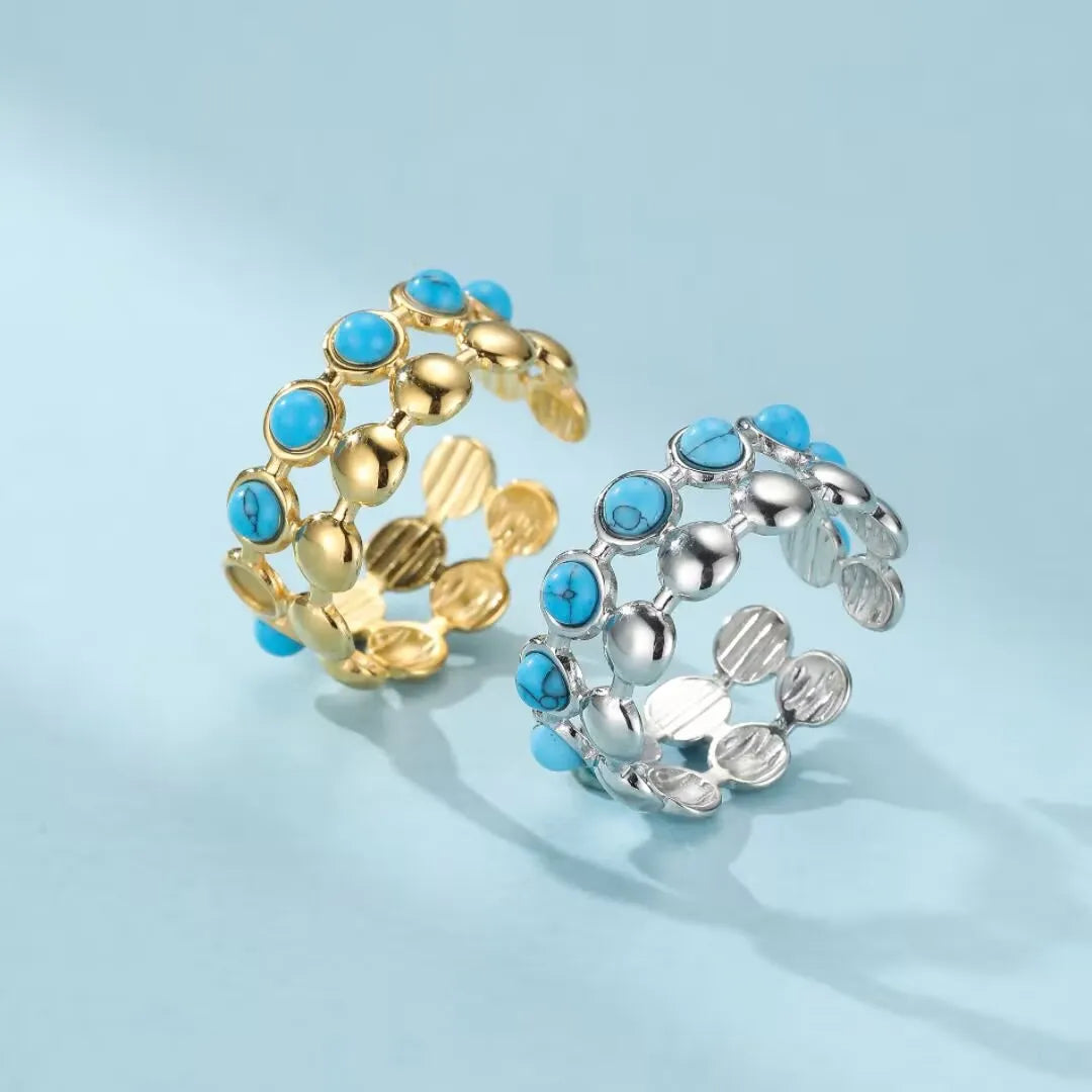 Türkisring "Charme Azur"