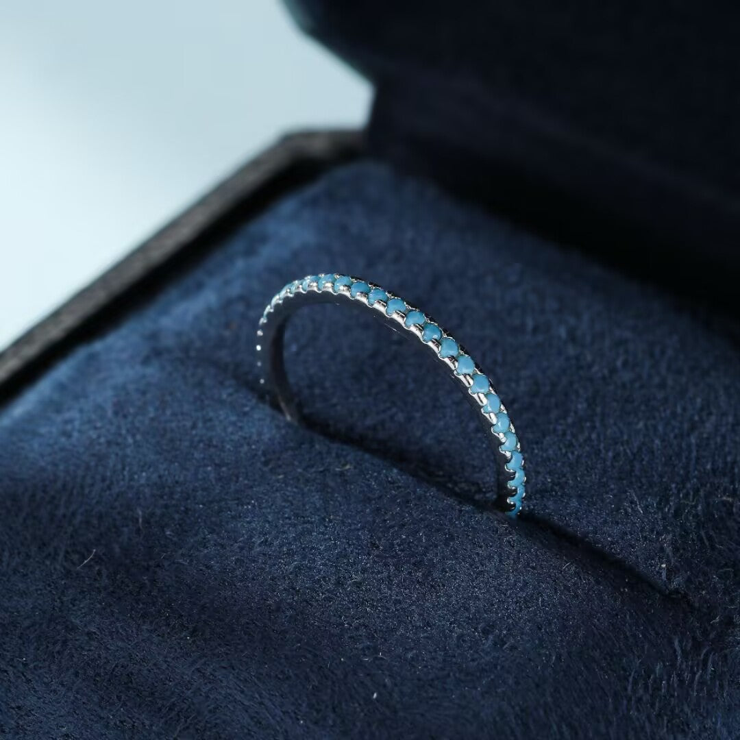 Ring Türkis “Himmlische Einfachheit” Silber