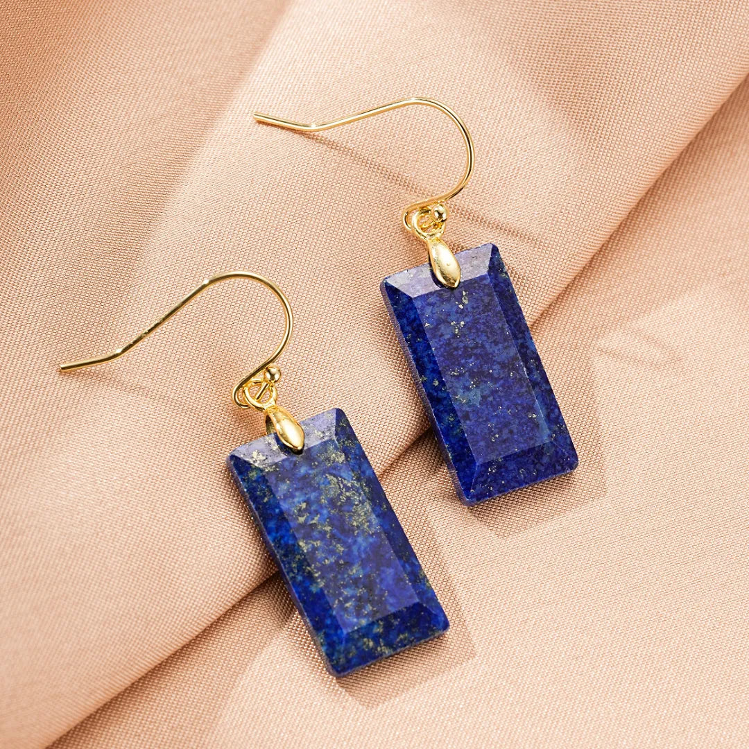 Lapis Lazuli Earrings "Blue Clarity"