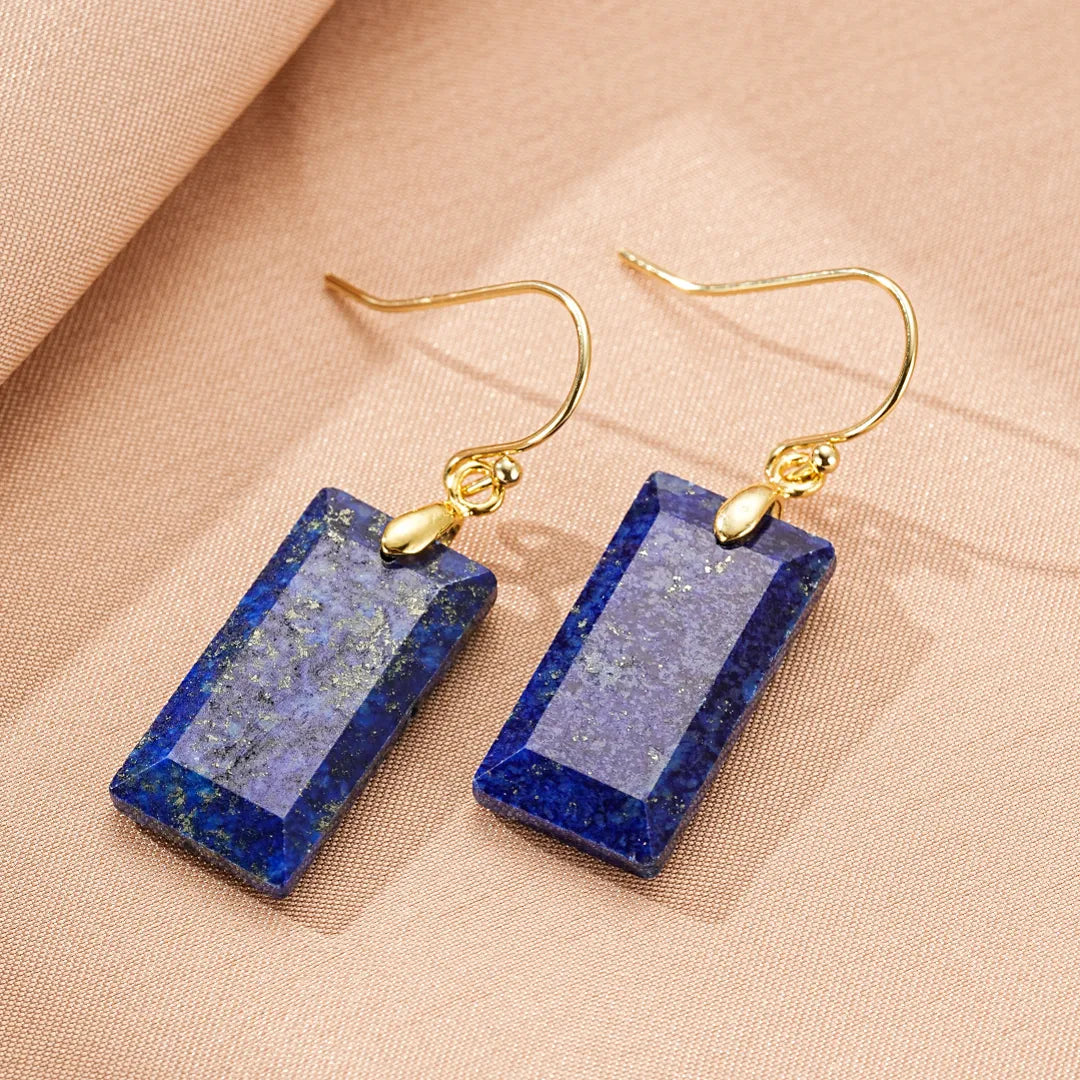 Lapis Lazuli Earrings "Blue Clarity"