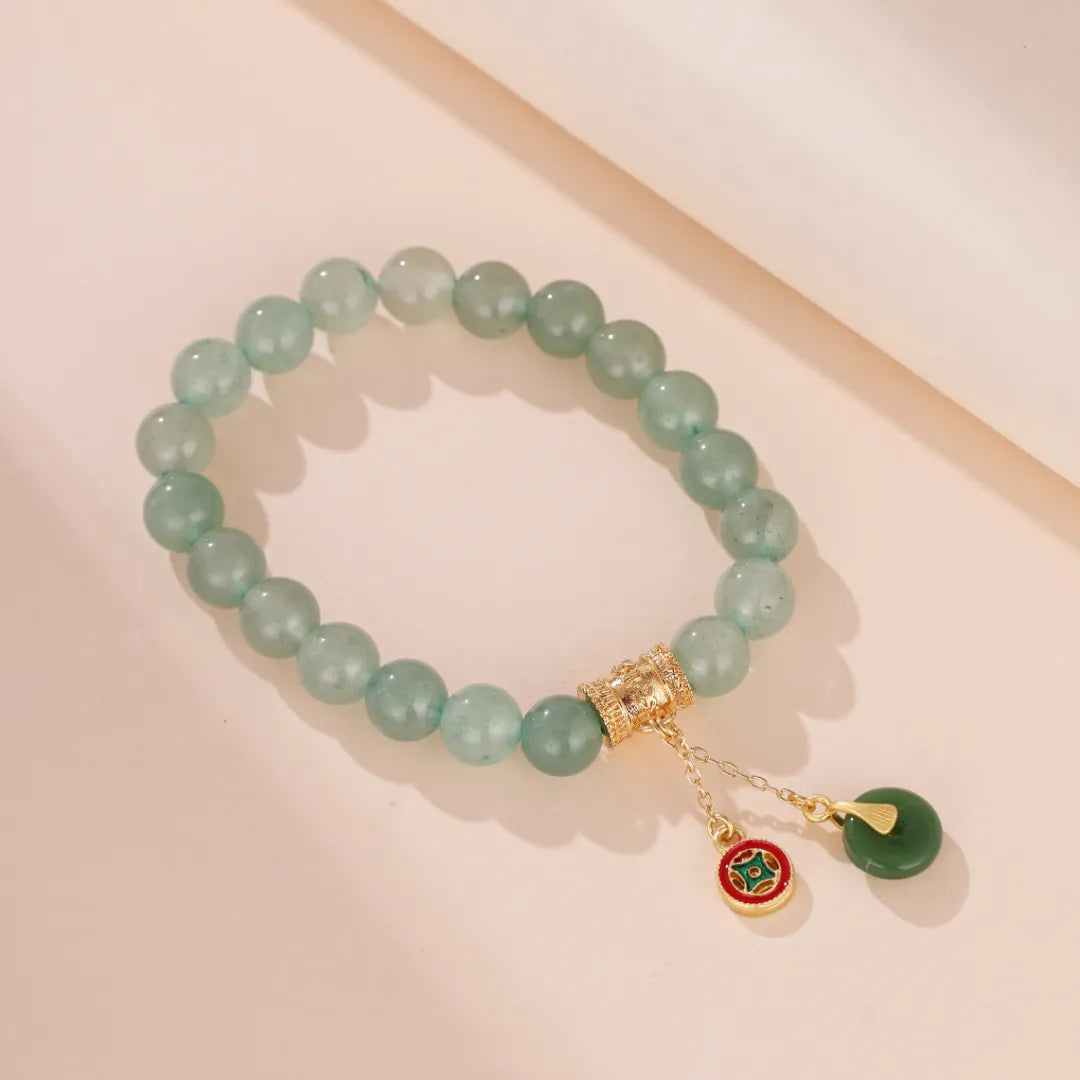 Aventurine Bracelet "Eternal Peace" Gold