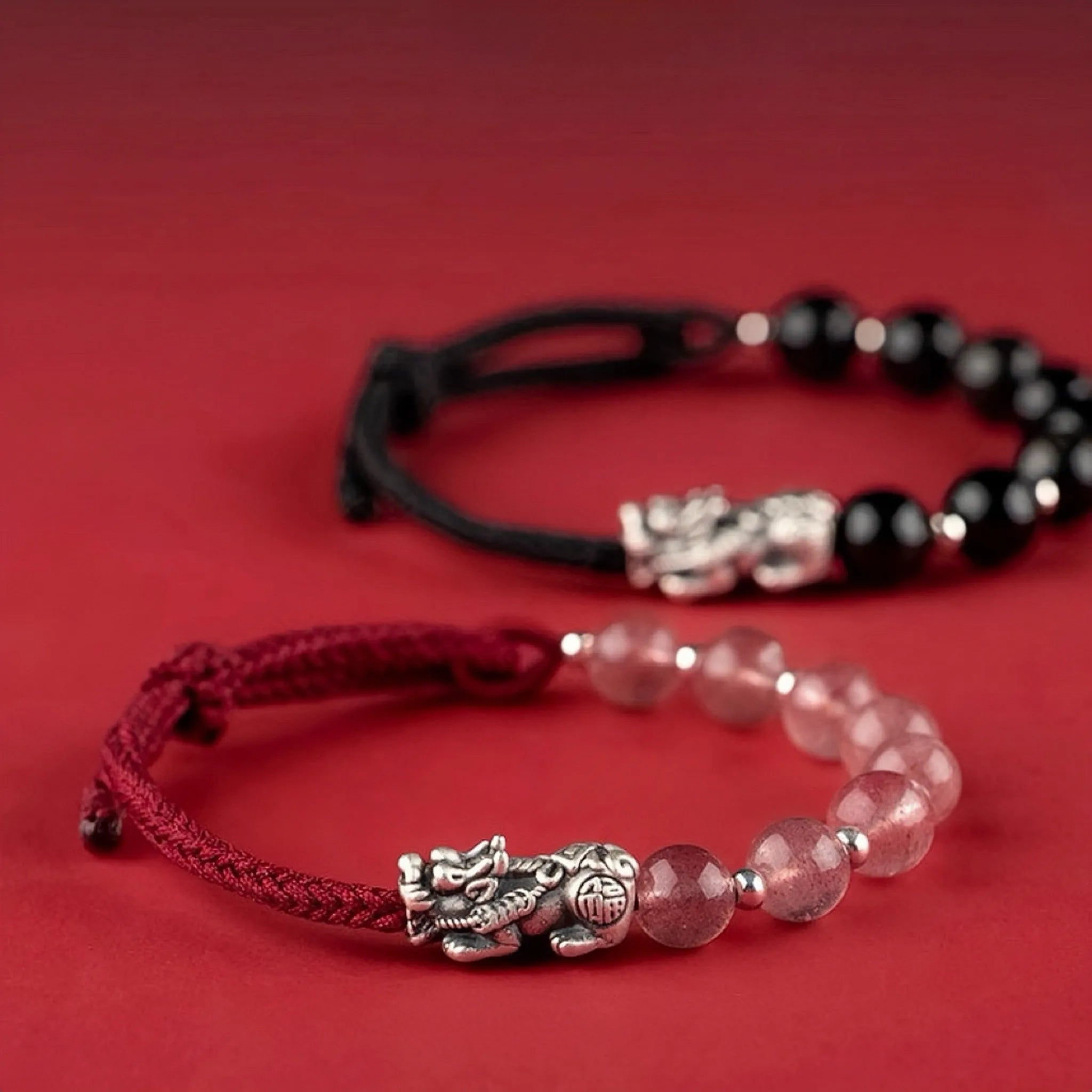 Couple Bracelet Red Thread Pi Xiu "Eternal Union"