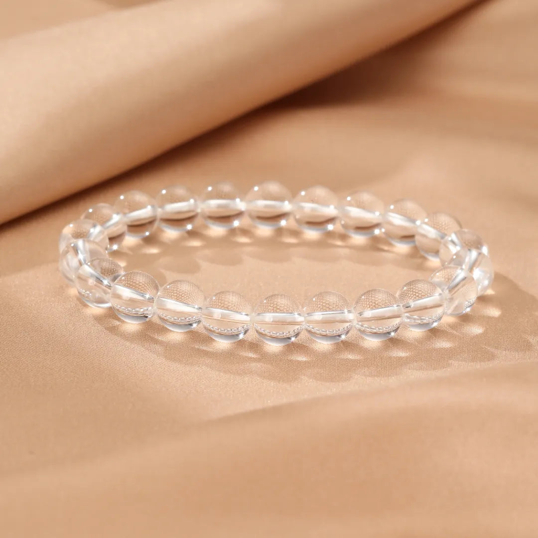 Bracelet Cristal de Roche "Clarté Pure"