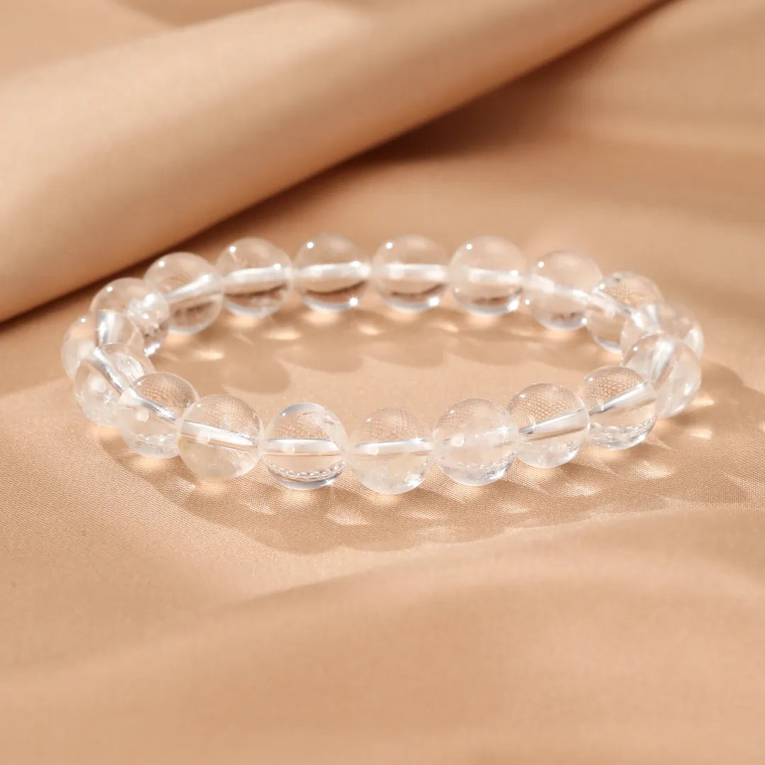 Bracelet Cristal de Roche "Clarté Pure"