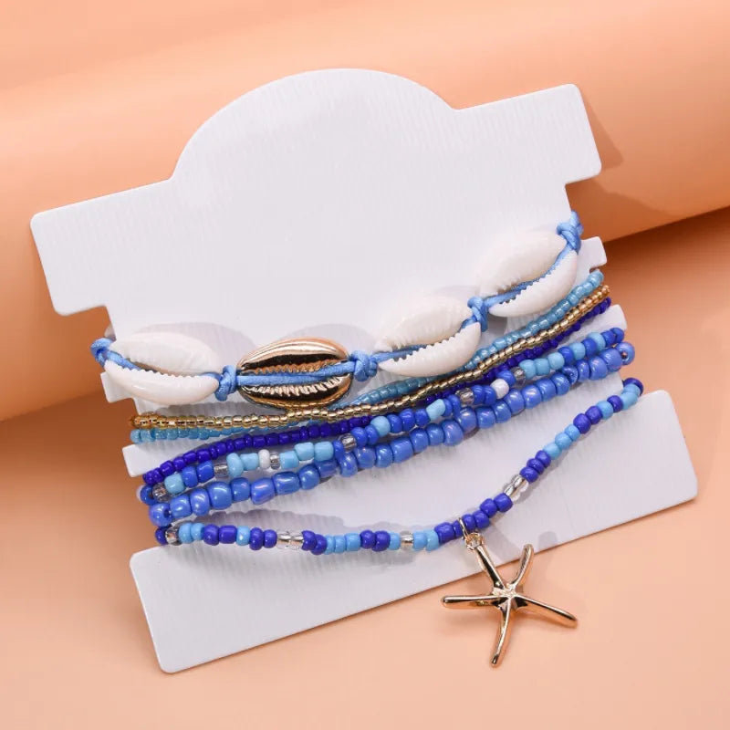 "Marine Energy" Shell Anklet