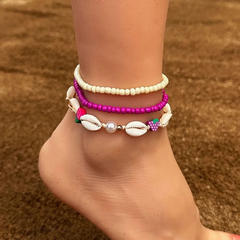Anklet Shell "Deep Sea"