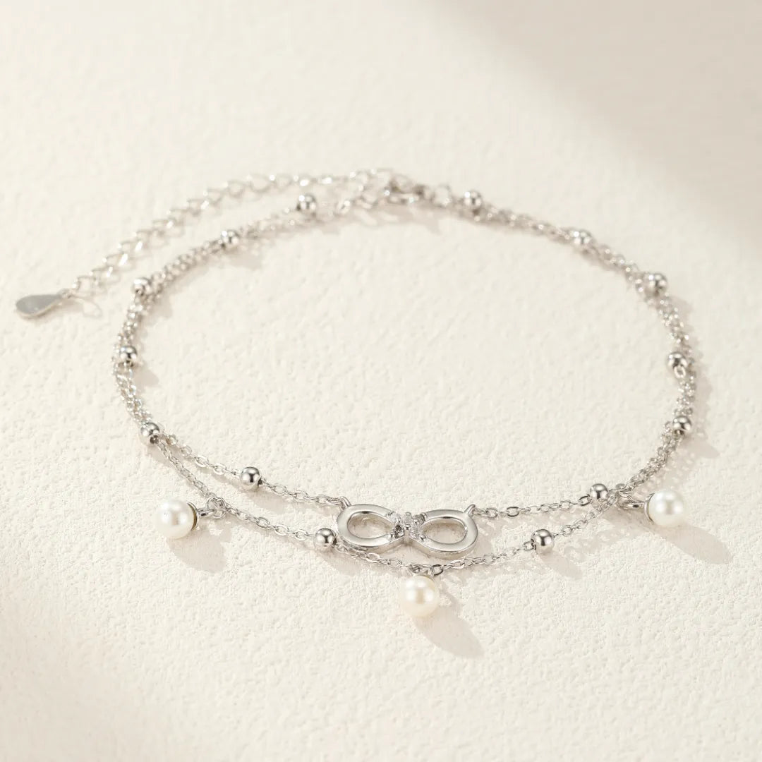Anklet Infinity "Eternal Harmony" Silver