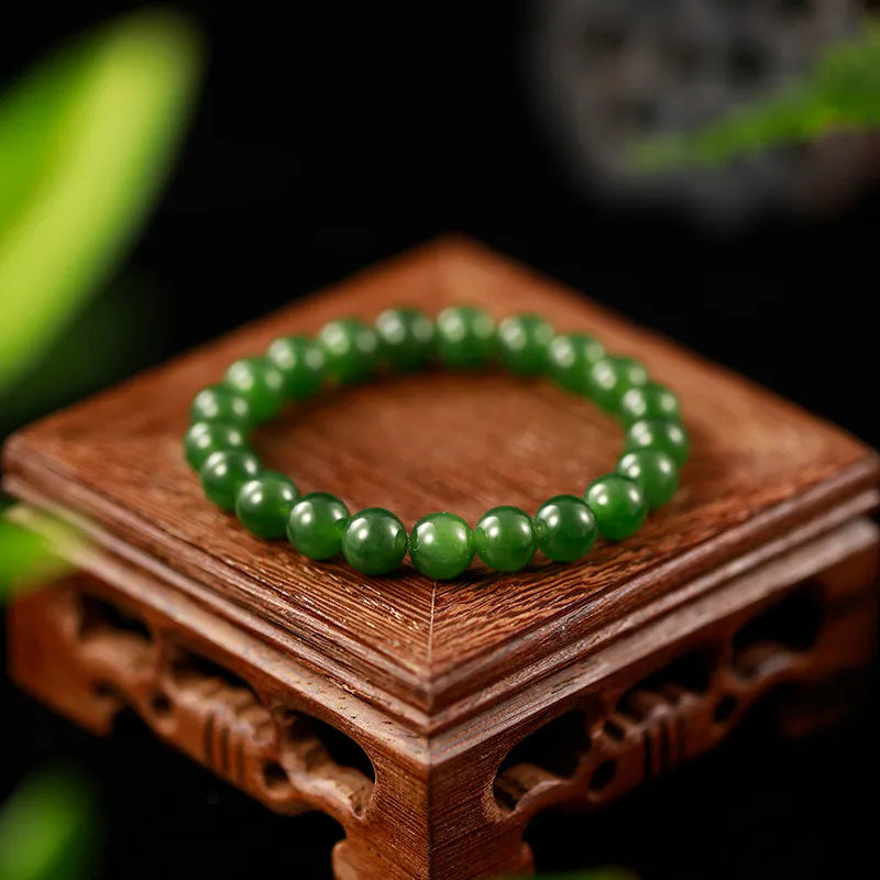 Armband Jade Lotus "Chance Lotus" Silber