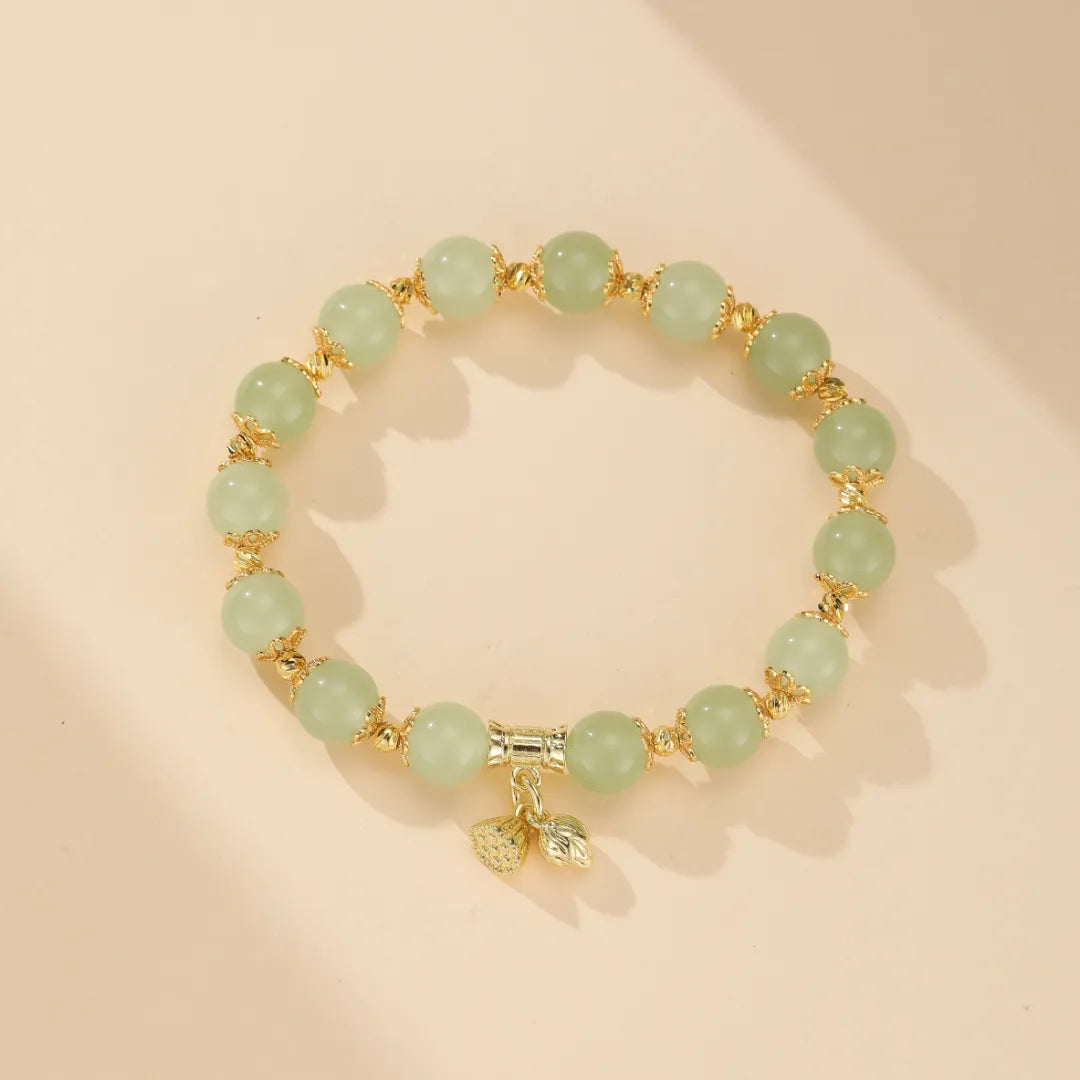 Jade Lotus Bracelet "Purity"