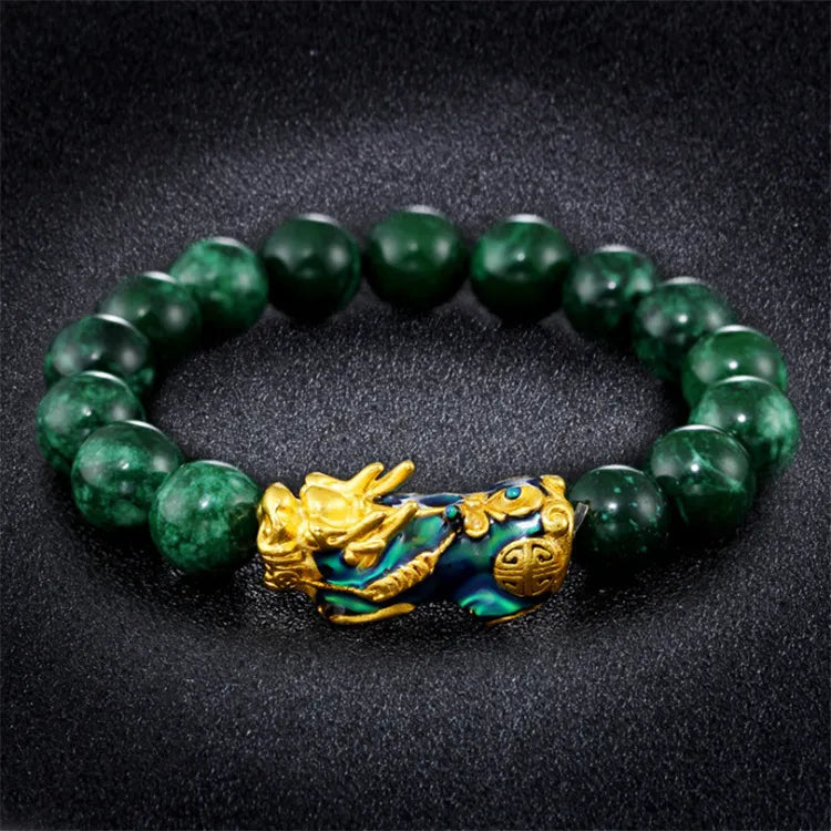 Bracelet Jade Pi Xiu "Harmonie et Sagesse"