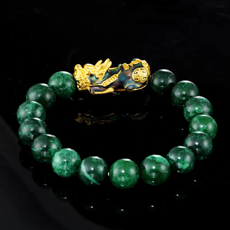 Bracelet Jade Pi Xiu "Harmonie et Sagesse"