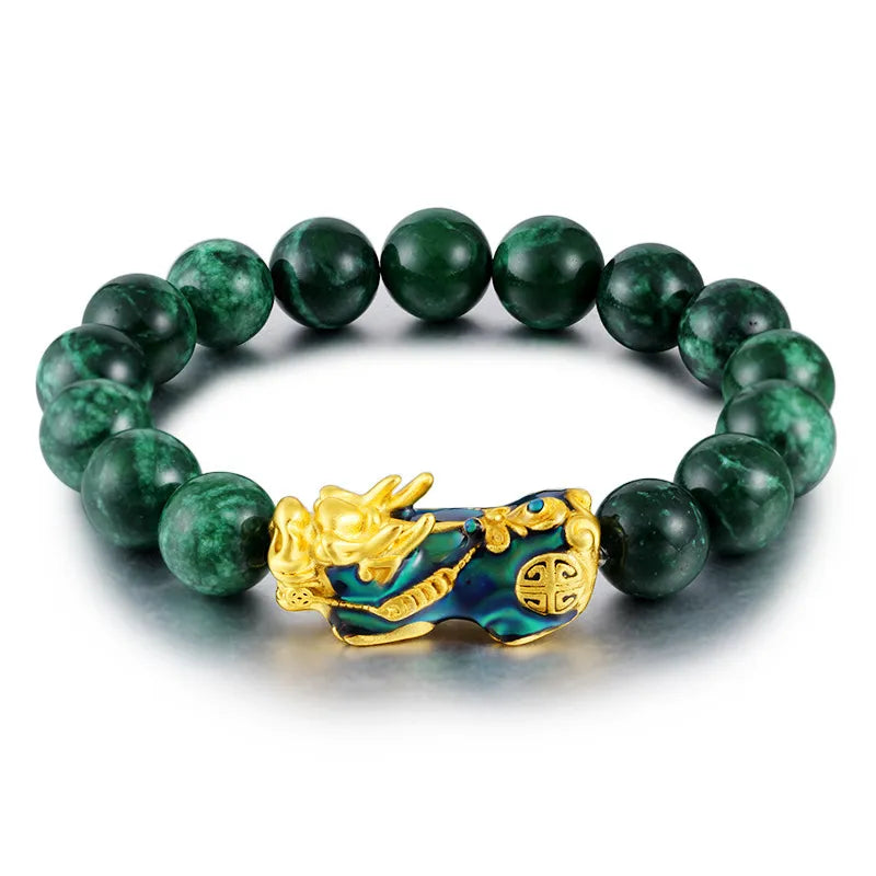 Bracelet Jade Pi Xiu "Harmonie et Sagesse"