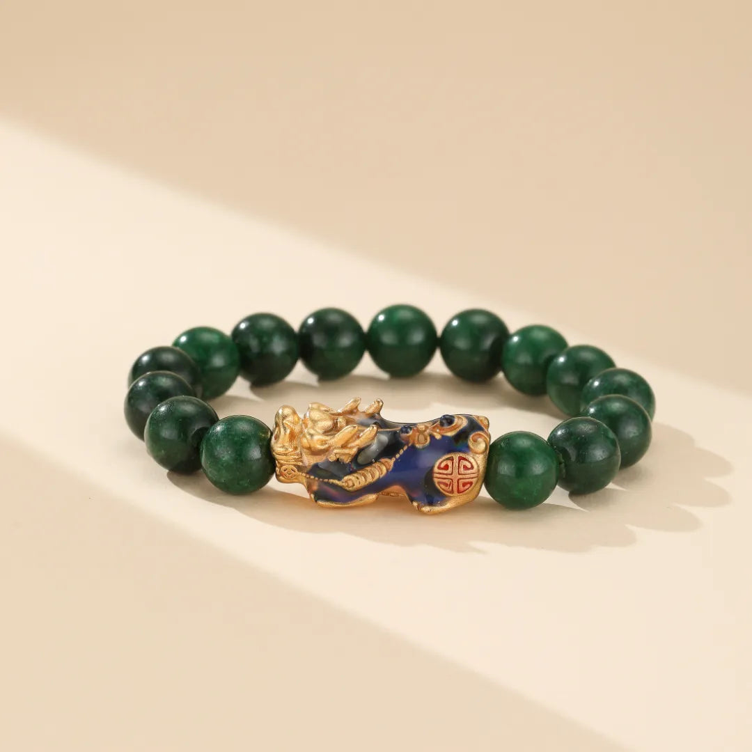 Bracelet Jade Pi Xiu "Harmonie et Sagesse"