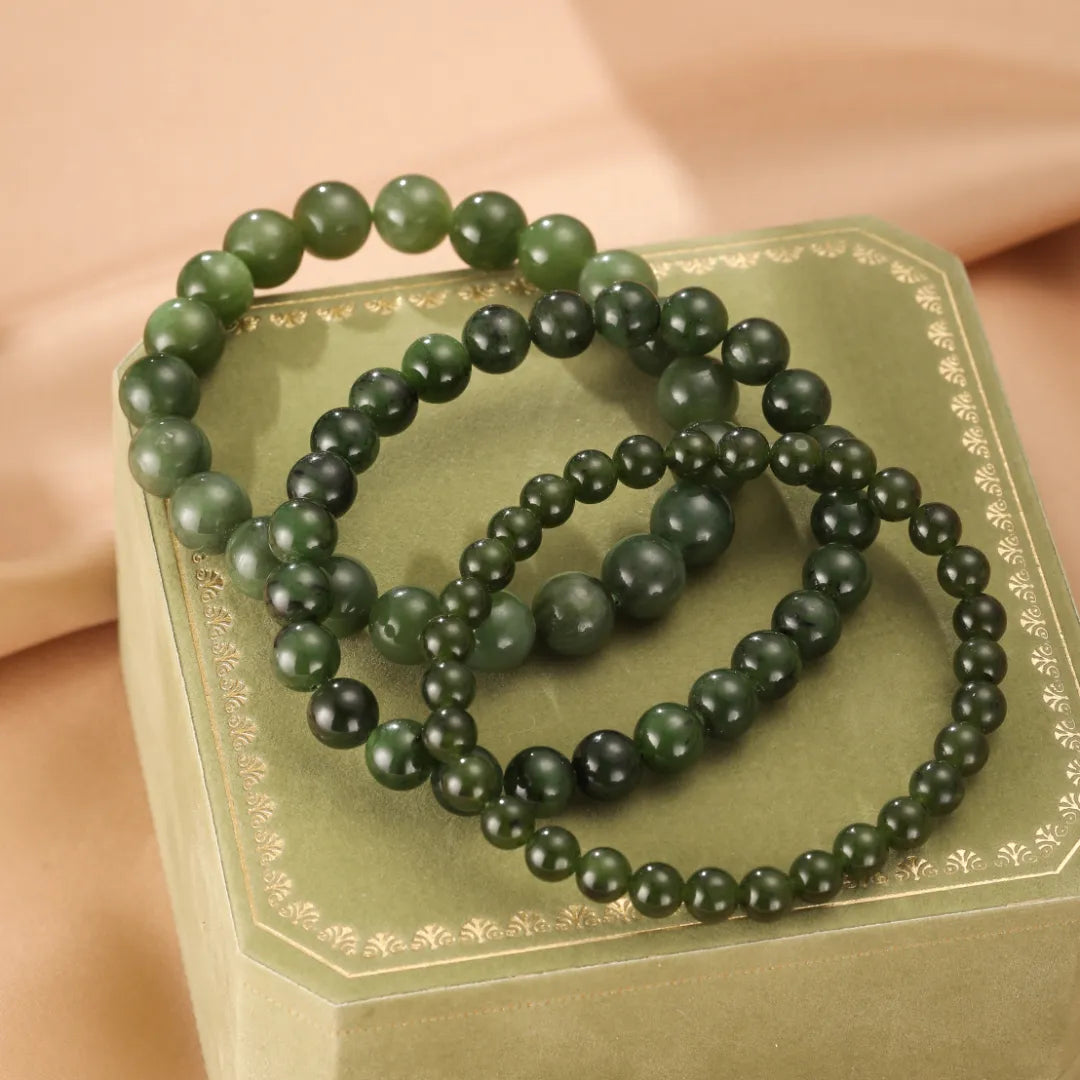Bracelet Jade "Sérénité Naturelle"