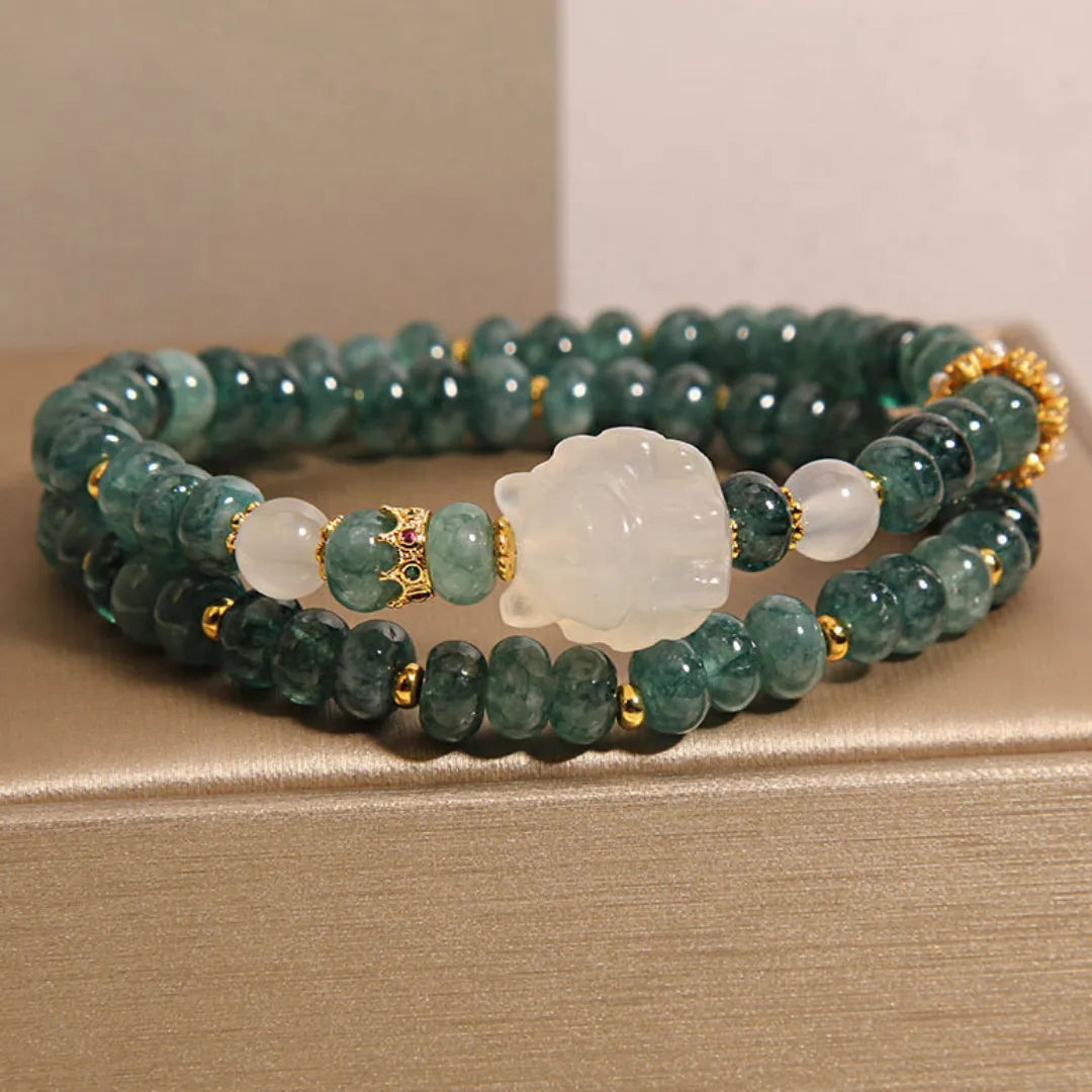 Bracelet Jade "Sagesse Royale"