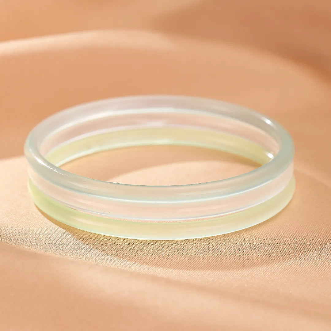 Armband aus Chalcedon "Aquatische Frische"