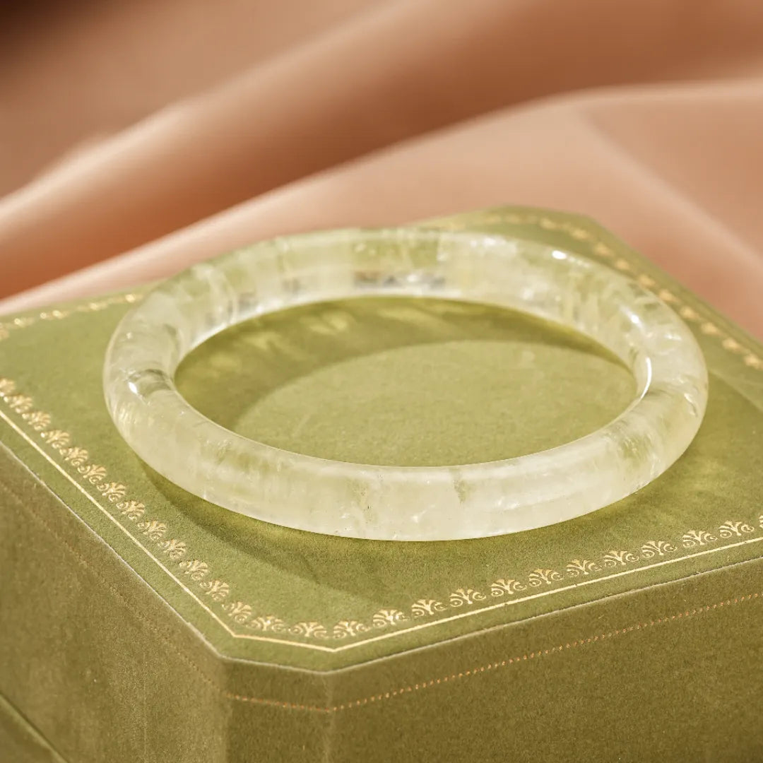 Armband Jonc Citrin "Reflexionen des Vertrauens"