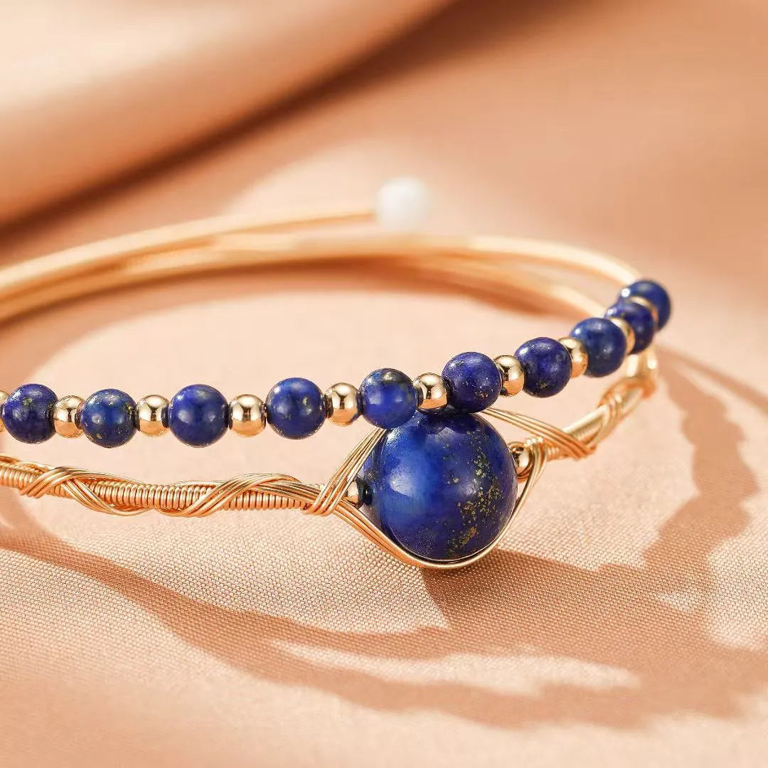 Lapis Lazuli Armband "Schützendes Auge"
