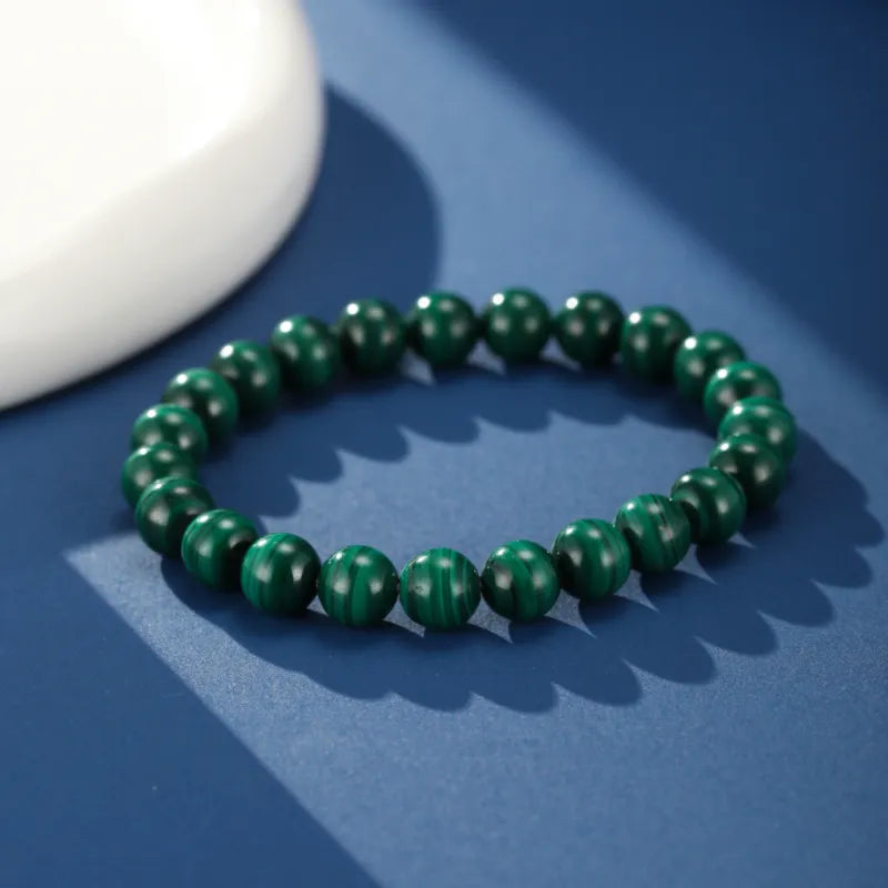 Bracelet Malachite "Vert Eternel"