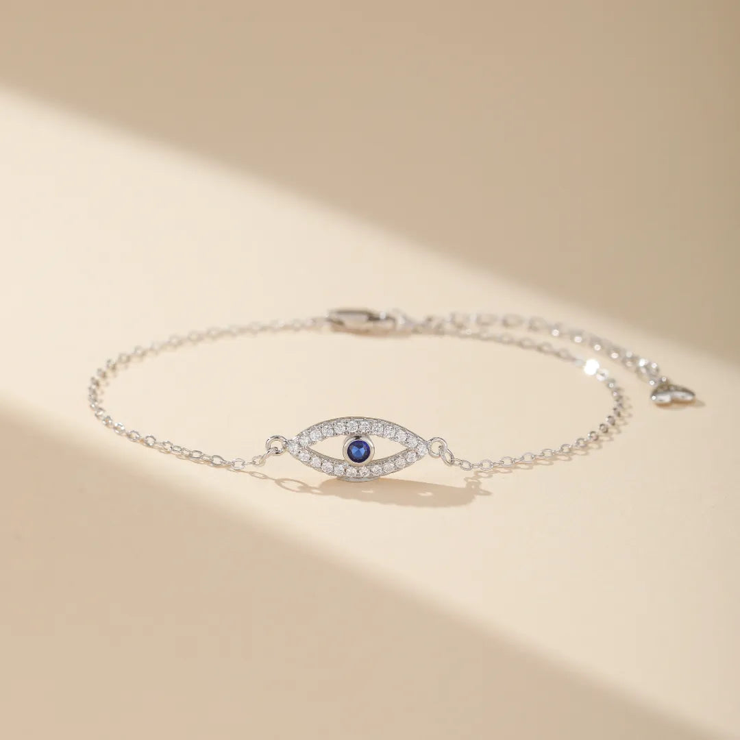 Evil Eye "Mystic Eye" Silver Bracelet