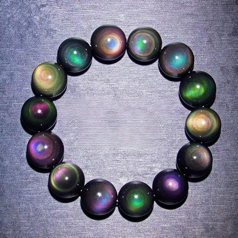 Rainbow Obsidian Bracelet "Vital Energy"