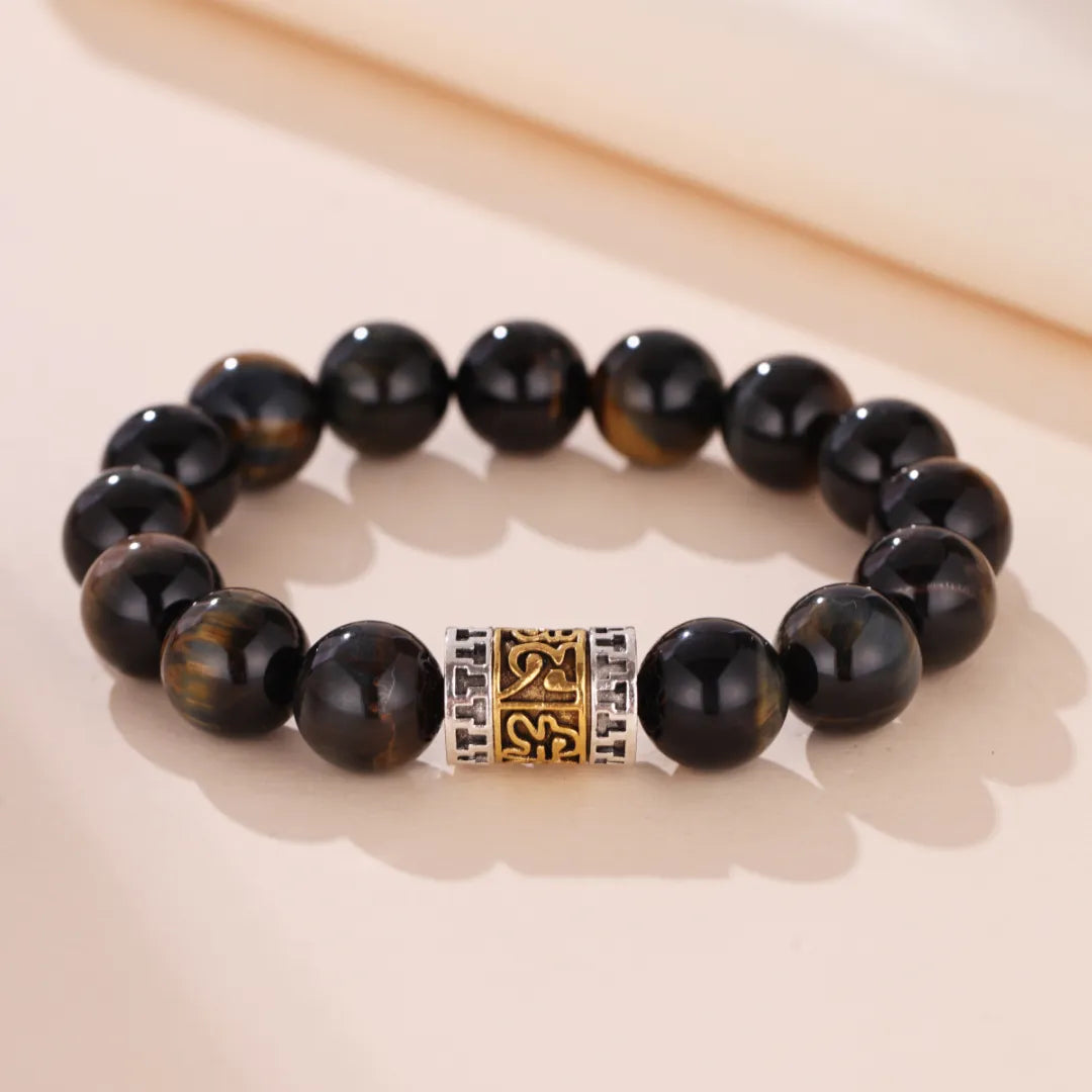 Pulsera Ojo de Tigre "Misterio Oscuro"