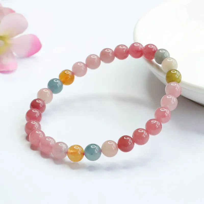 Bracciale Tormalina "Vita in Rosa"