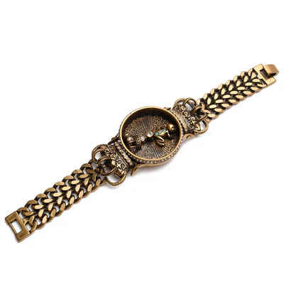 Vintage Zirkon Armband "Königlicher Frosch"