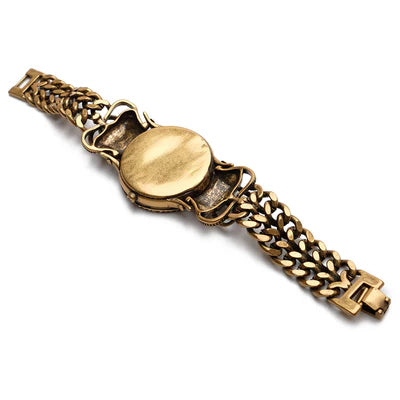 Vintage Zirkon Armband "Königlicher Frosch"