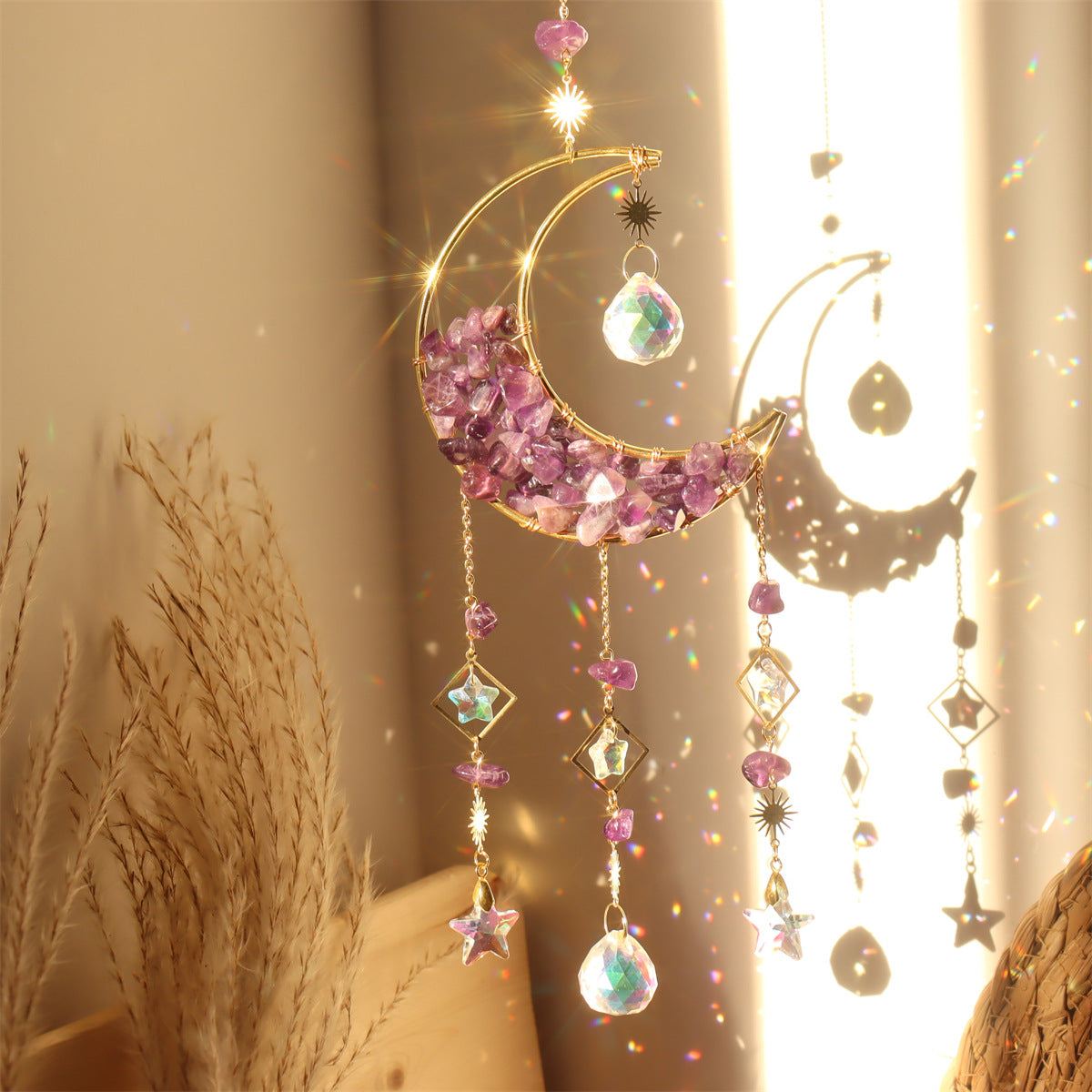 Lunar - Sun Catcher Moon in Amethyst