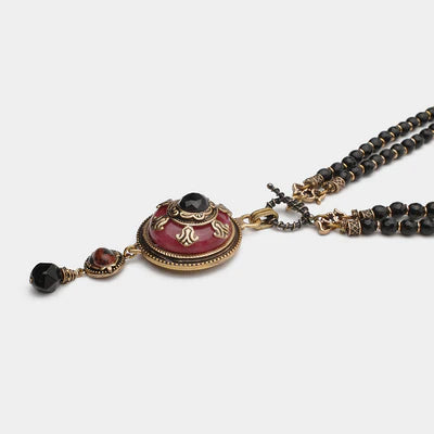 Collar de Ágata "Maravilla de Antaño"