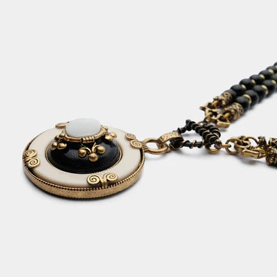 Collar de Ágata Negra "Pureza Mística"