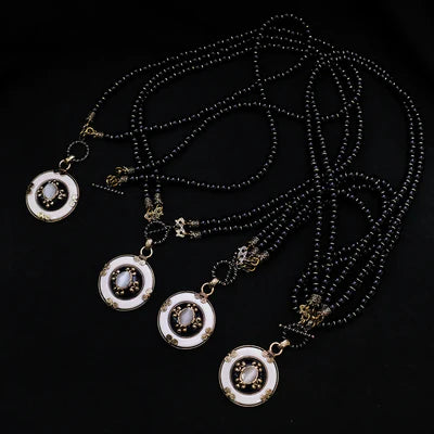 Collar de Ágata Negra "Pureza Mística"