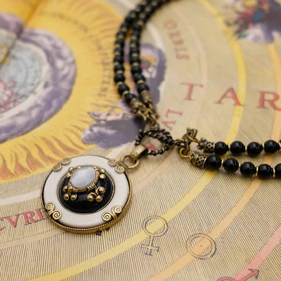 Collar de Ágata Negra "Pureza Mística"