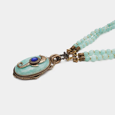 Collar Amazonita "Viaje Marino"