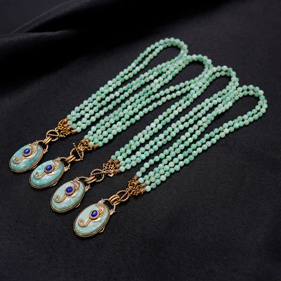 Collar Amazonita "Viaje Marino"