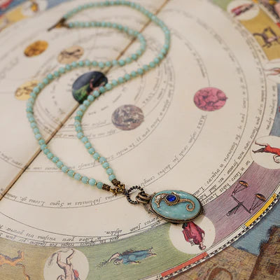 Collar Amazonita "Viaje Marino"