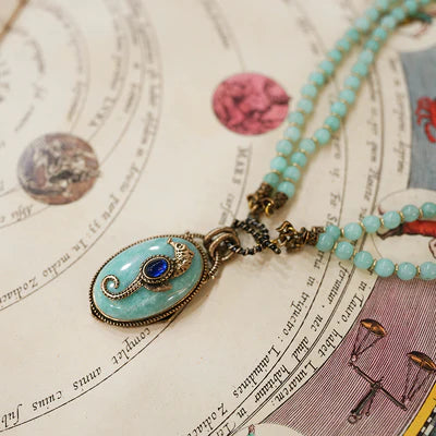 Collar Amazonita "Viaje Marino"