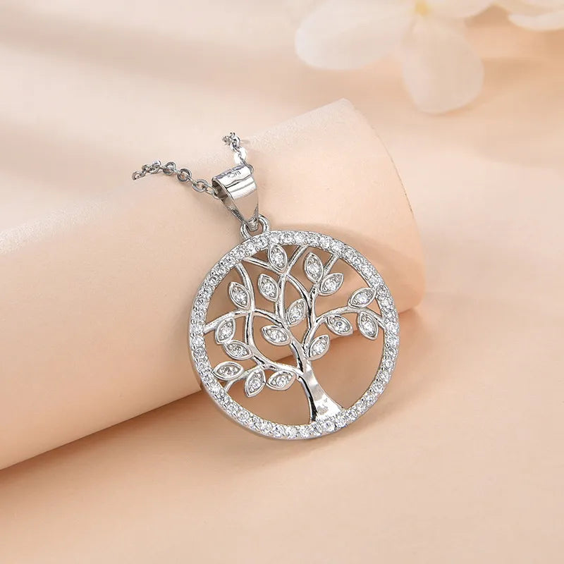 Collier Arbre de Vie "Beauté Enchantée" Argent