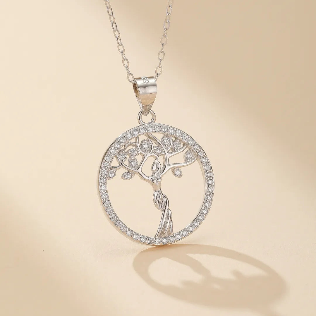 Collier Arbre de Vie "Essence Féminine" Argent