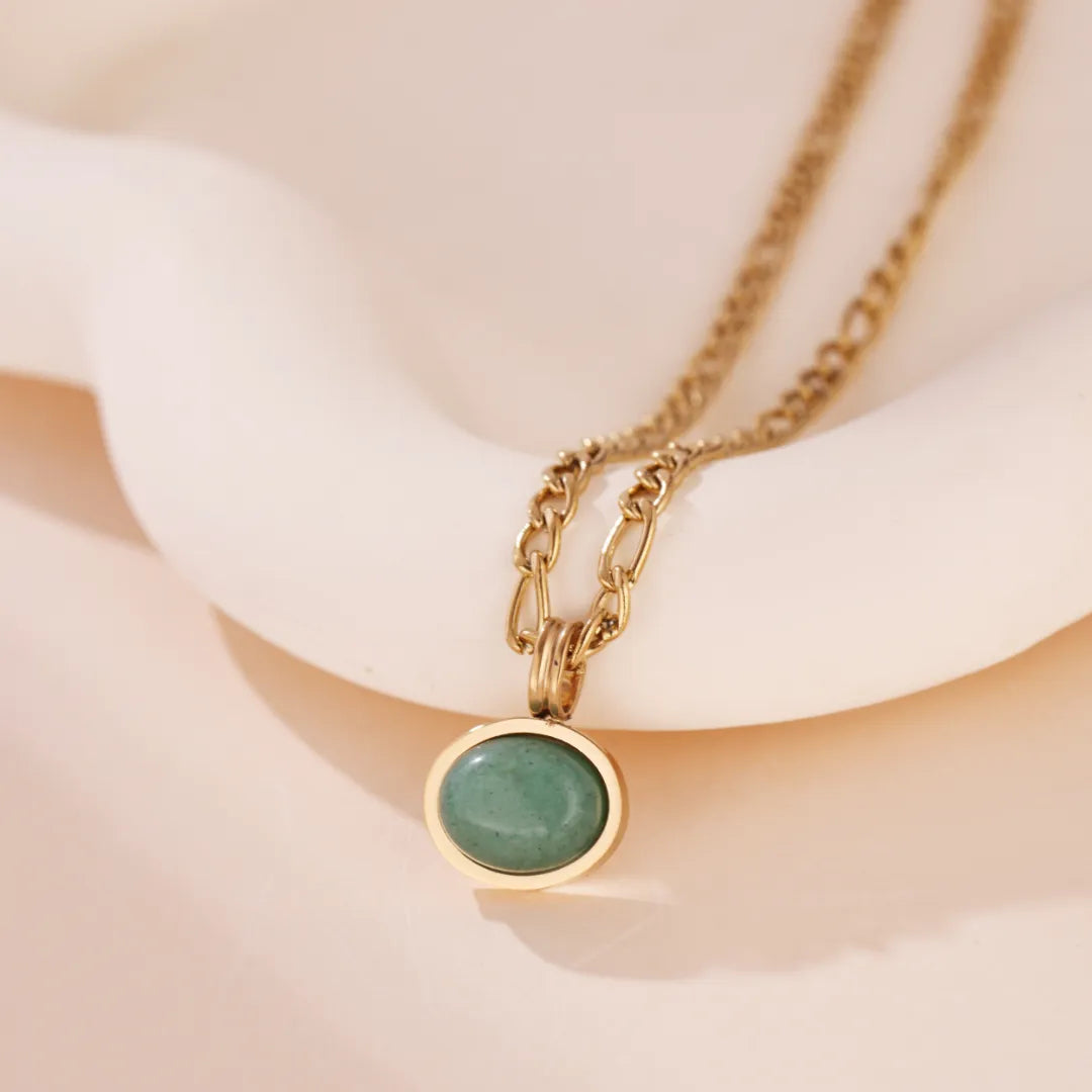 Aventurine Necklace "Luxury Green"