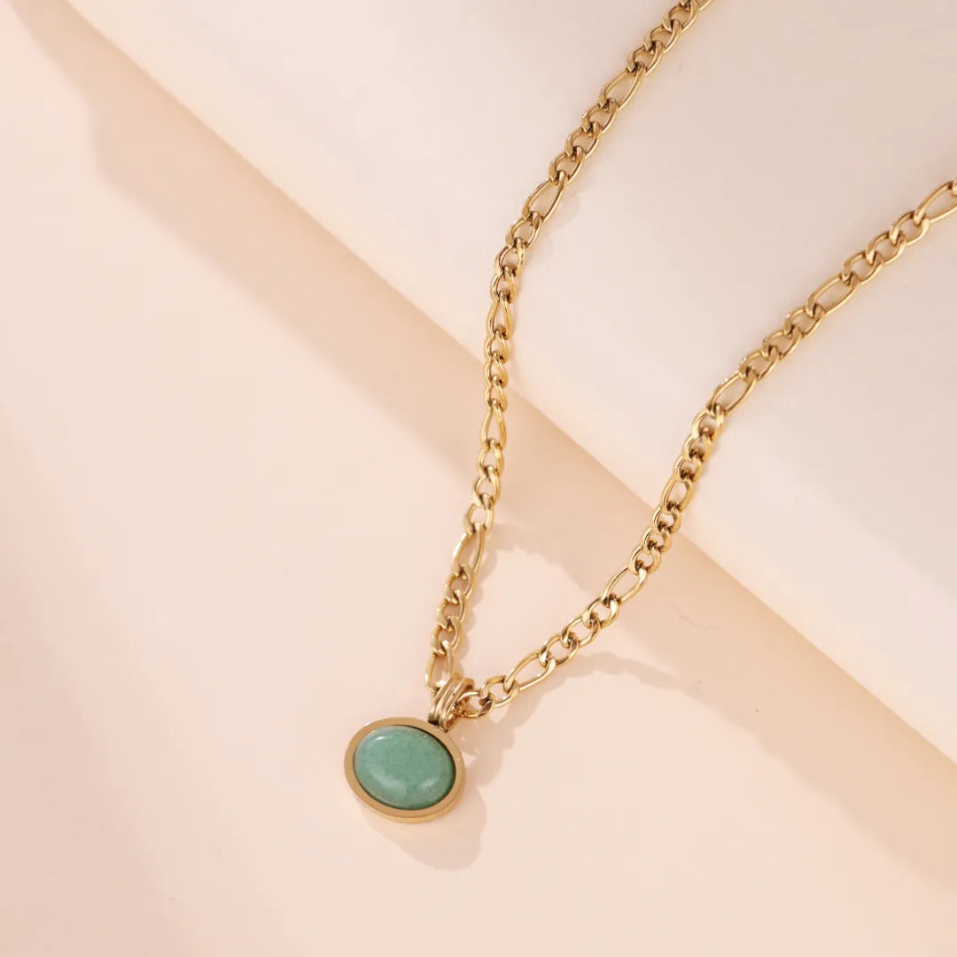 Aventurine Necklace "Luxury Green"