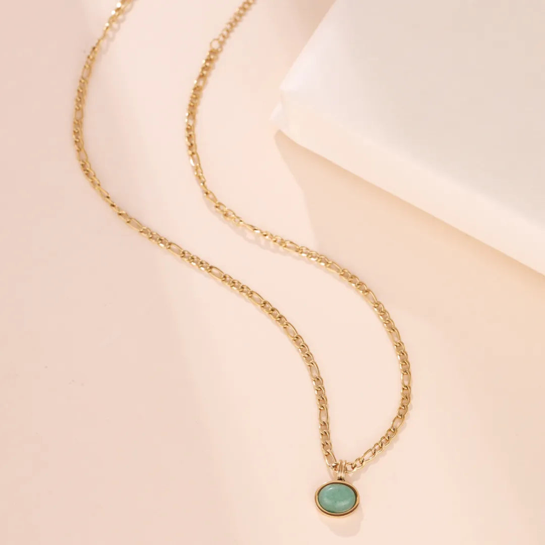 Aventurine Necklace "Luxury Green"