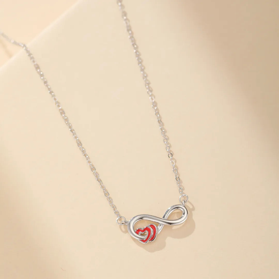 Infinity Necklace "Infinite Passion" Silver