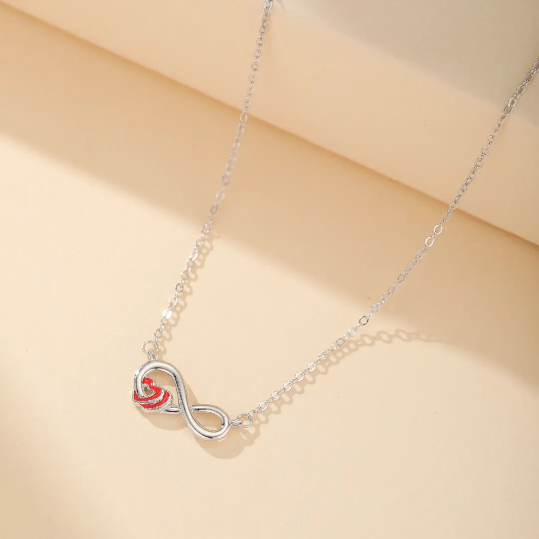 Infinity Necklace "Infinite Passion" Silver