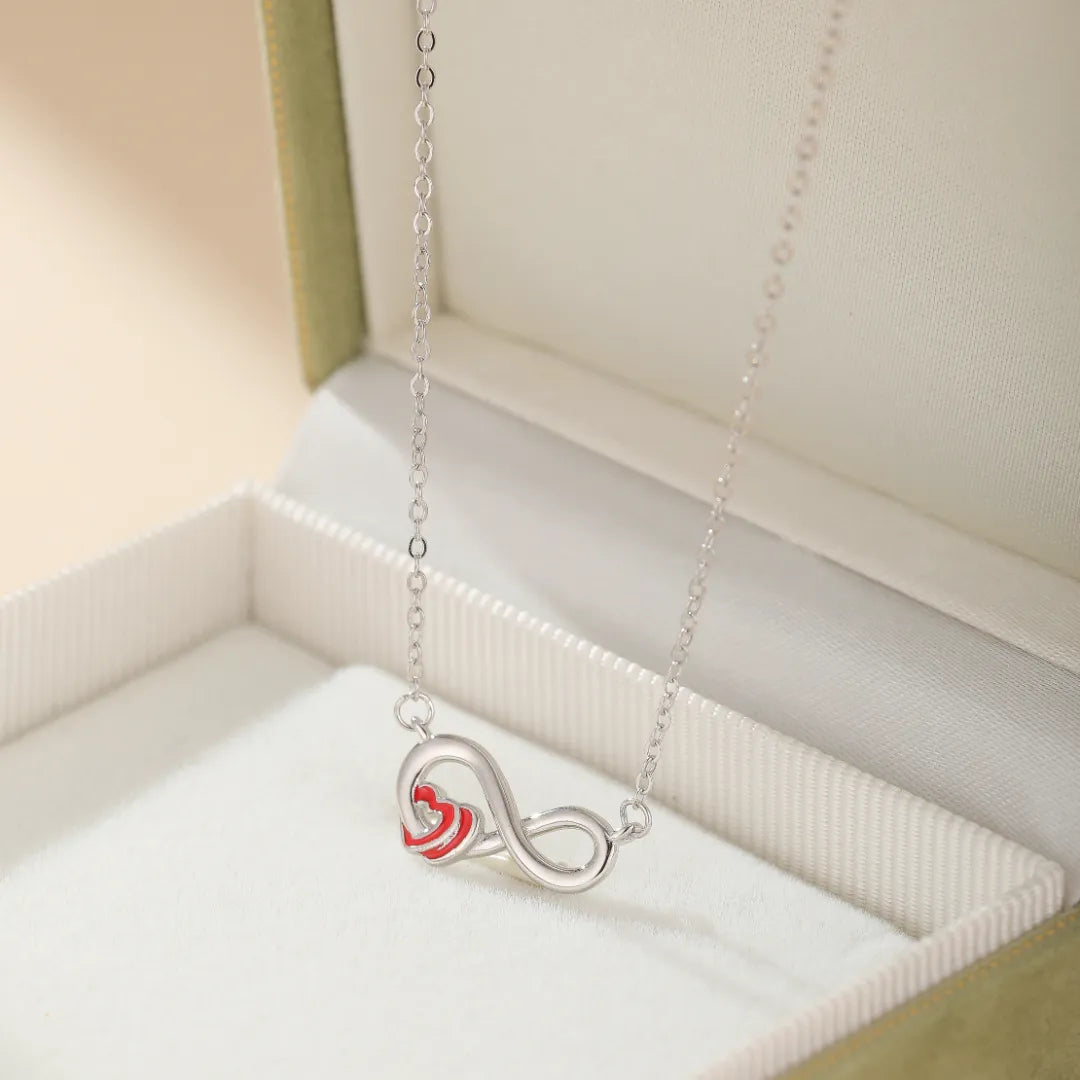 Infinity Necklace "Infinite Passion" Silver