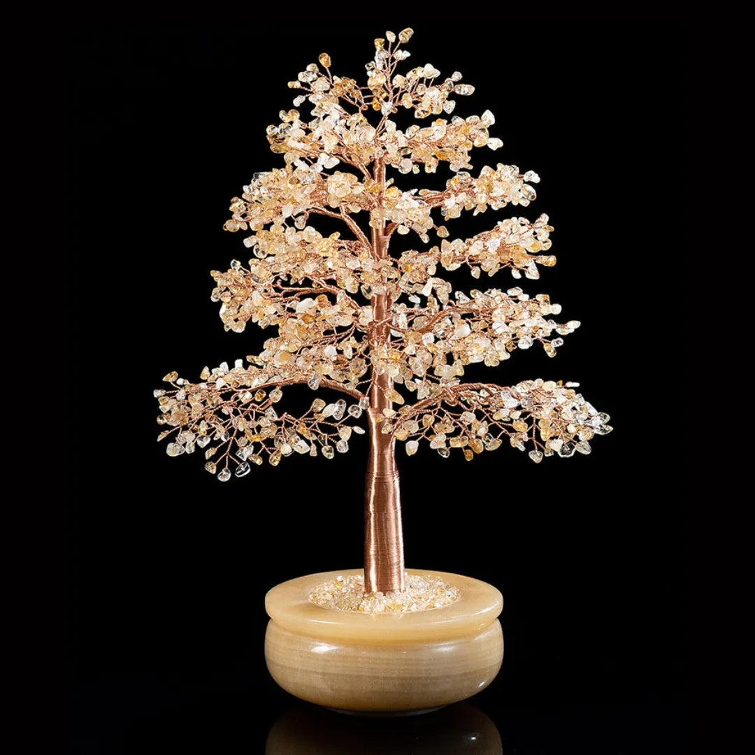 Force de Nature - Grand Tree of Life Fir in Citrine