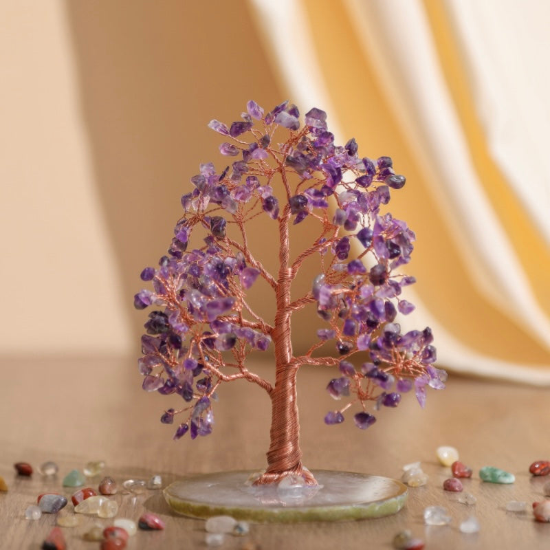 Serenity - Tree of Life in the Shape of Amethyst Fir