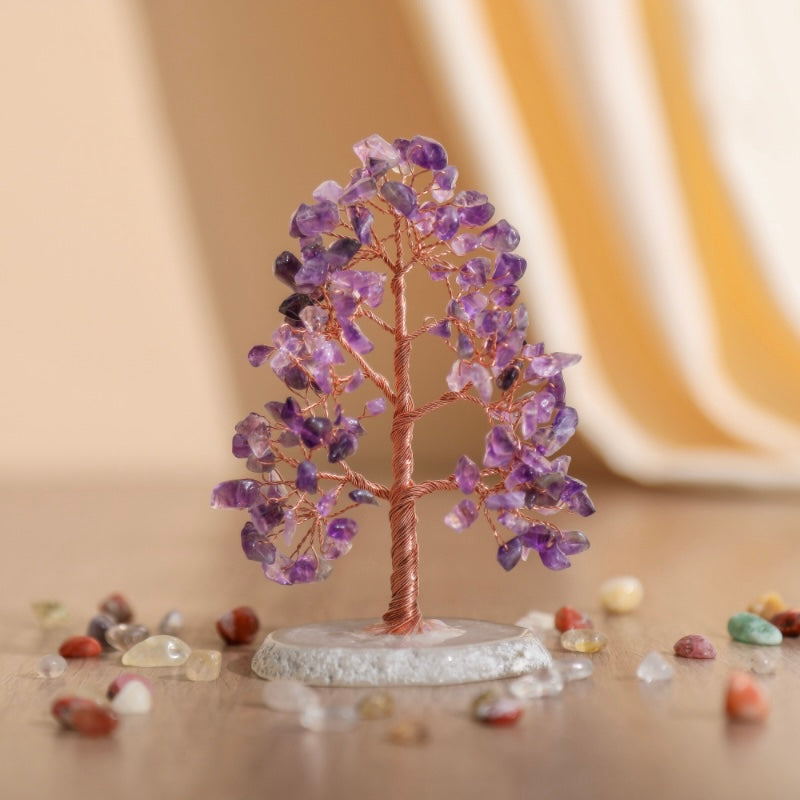 Serenity - Tree of Life in the Shape of Amethyst Fir